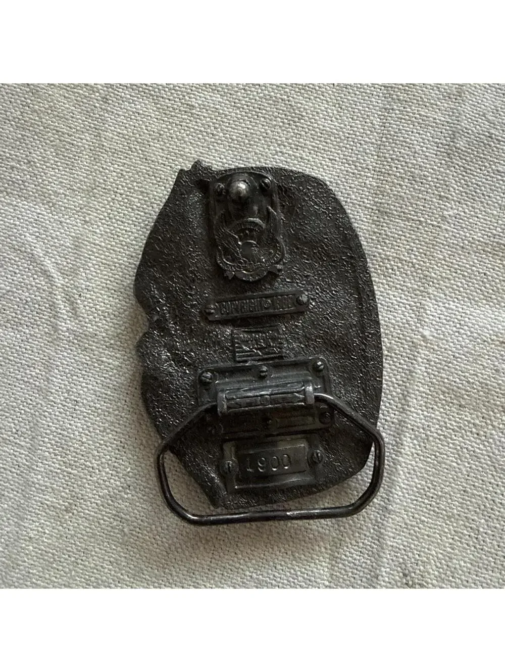 (3) Bundle Lot vintage belt buckles